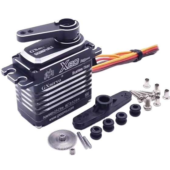 NEW Yipinservo X80 Waterproof 80kgpro Torque Coreless Servo 12V High Precision Programmable Motor RC Car Crawler 1/10 Traxxas